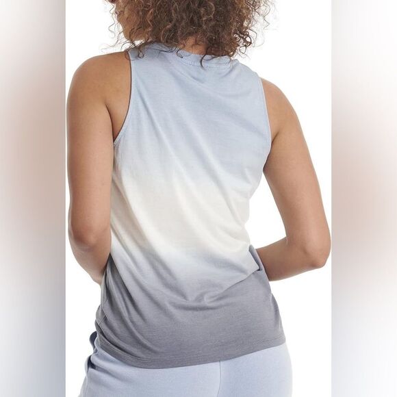 NWT- Splendid-Peri Dip Dye Jersey Cotton Crew Neck Tank Top- Size XS - Picture 2 of 9